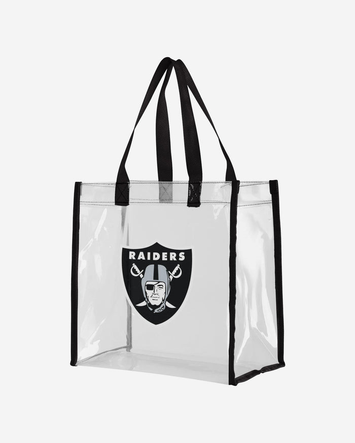 Oakland Raiders Clear Reusable Bag FOCO - FOCO.com