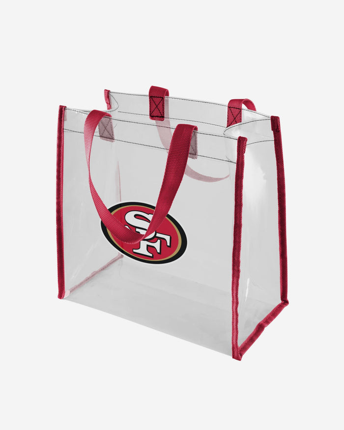 San Francisco 49ers Clear Reusable Bag FOCO - FOCO.com