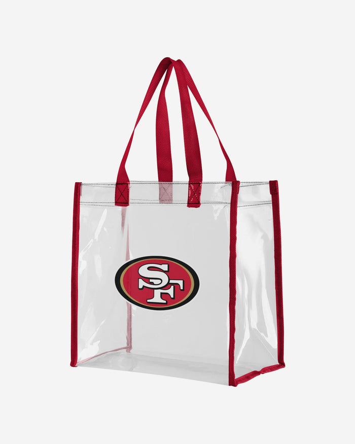 San Francisco 49ers Clear Reusable Bag FOCO - FOCO.com