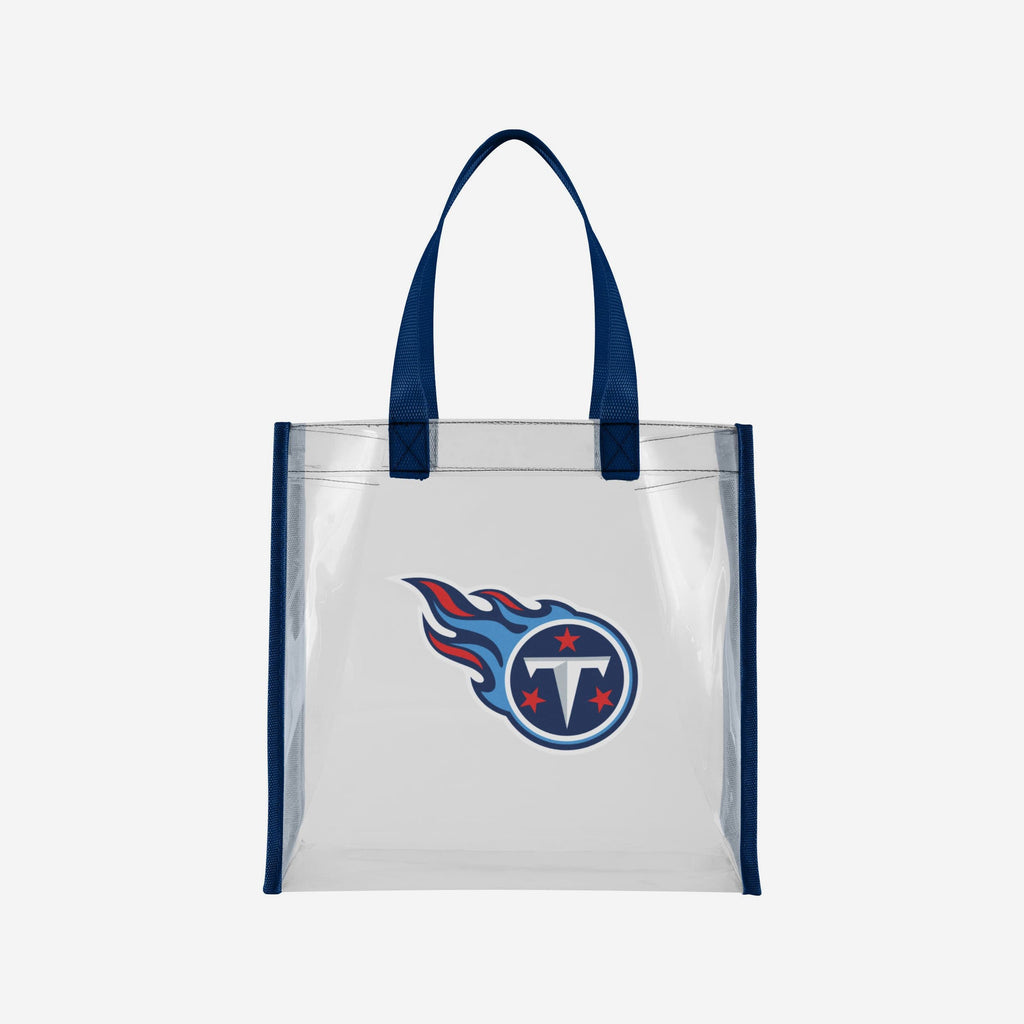 Tennessee Titans Clear Reusable Bag FOCO - FOCO.com