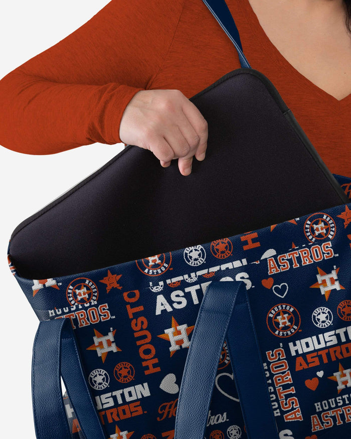 Houston Astros Logo Love Tote Bag FOCO - FOCO.com