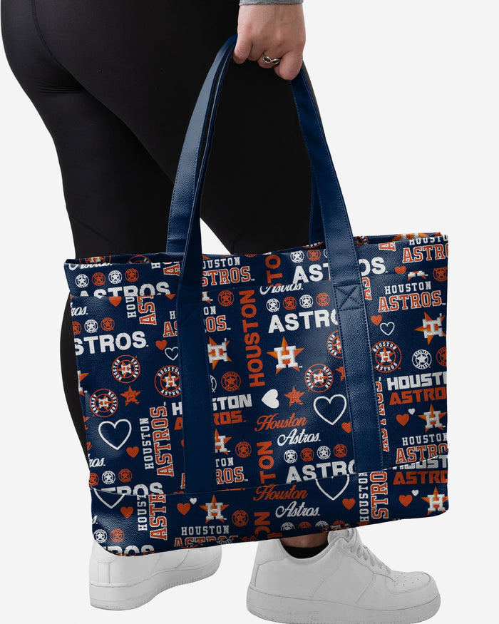 Houston Astros Logo Love Tote Bag FOCO - FOCO.com