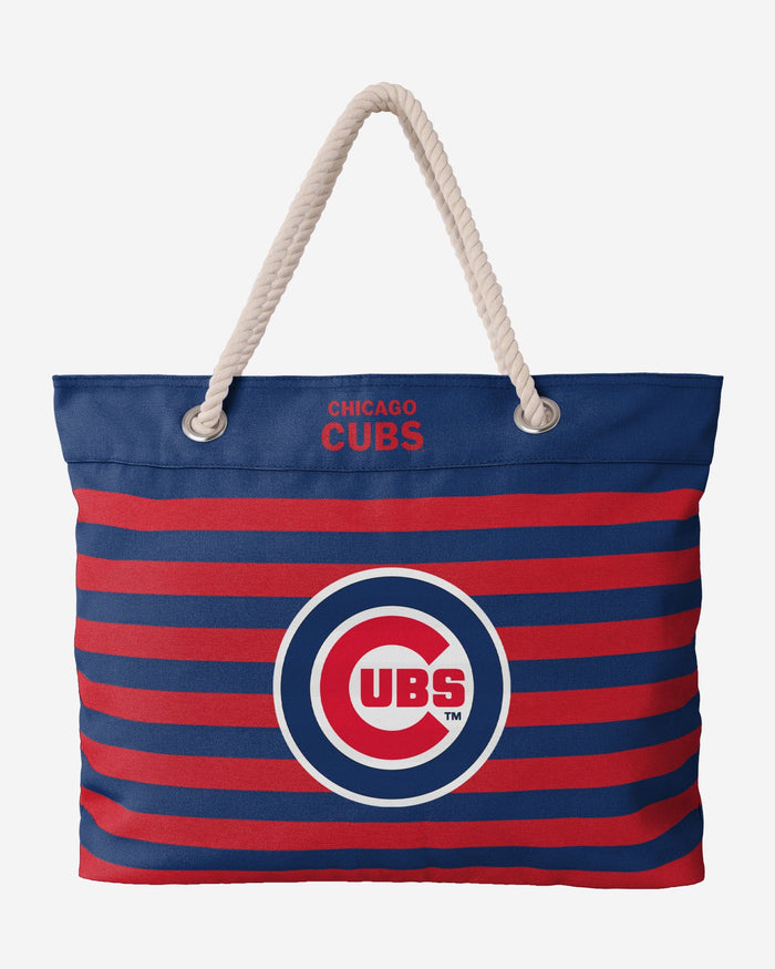 Chicago Cubs Nautical Stripe Tote Bag FOCO - FOCO.com