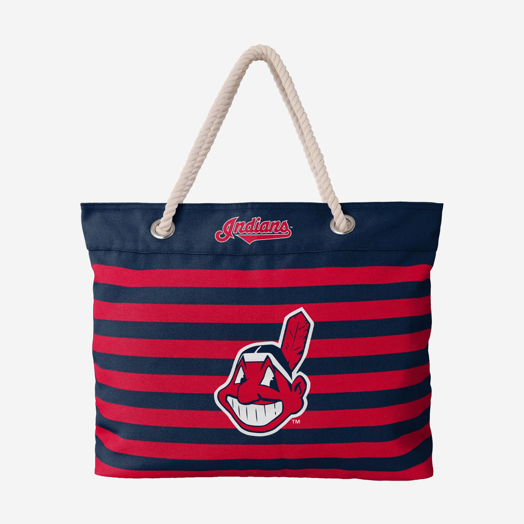 Cleveland Guardians Nautical Stripe Tote Bag FOCO - FOCO.com