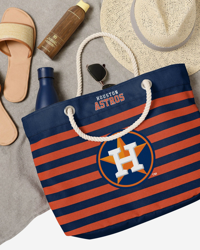 Houston Astros Nautical Stripe Tote Bag FOCO - FOCO.com