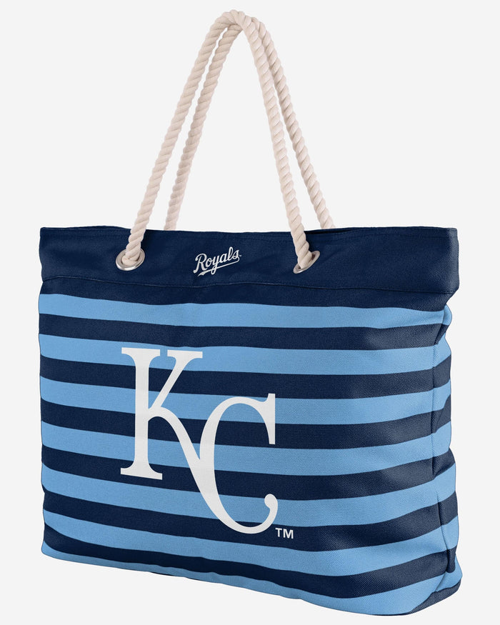 Kansas City Royals Nautical Stripe Tote Bag FOCO - FOCO.com