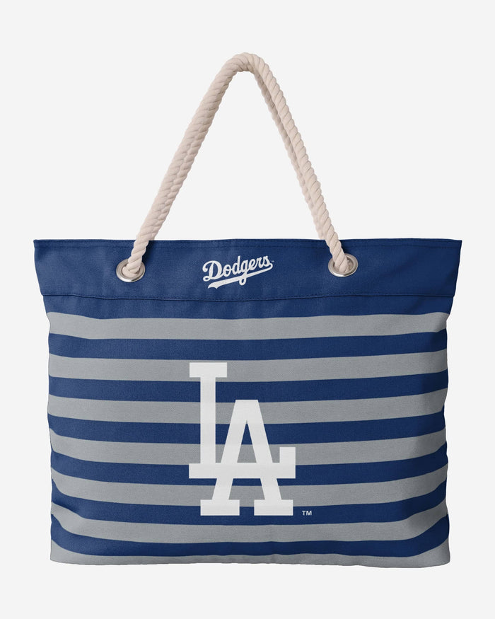 Los Angeles Dodgers Nautical Stripe Tote Bag FOCO - FOCO.com