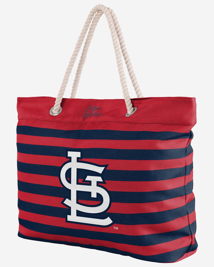 St Louis Cardinals Nautical Stripe Tote Bag FOCO - FOCO.com