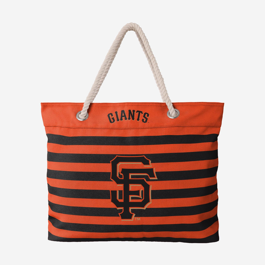 San Francisco Giants Nautical Stripe Tote Bag FOCO - FOCO.com