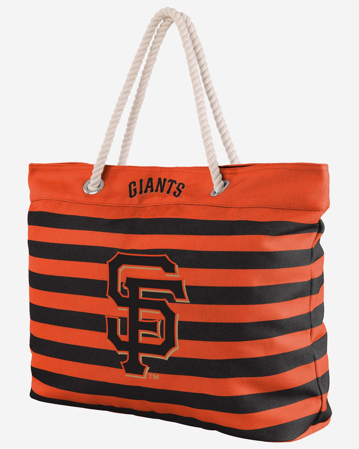 San Francisco Giants Nautical Stripe Tote Bag FOCO - FOCO.com