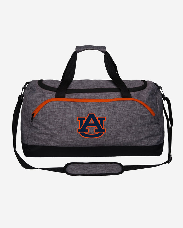 Auburn Tigers Heather Grey Bold Color Duffle Bag FOCO - FOCO.com