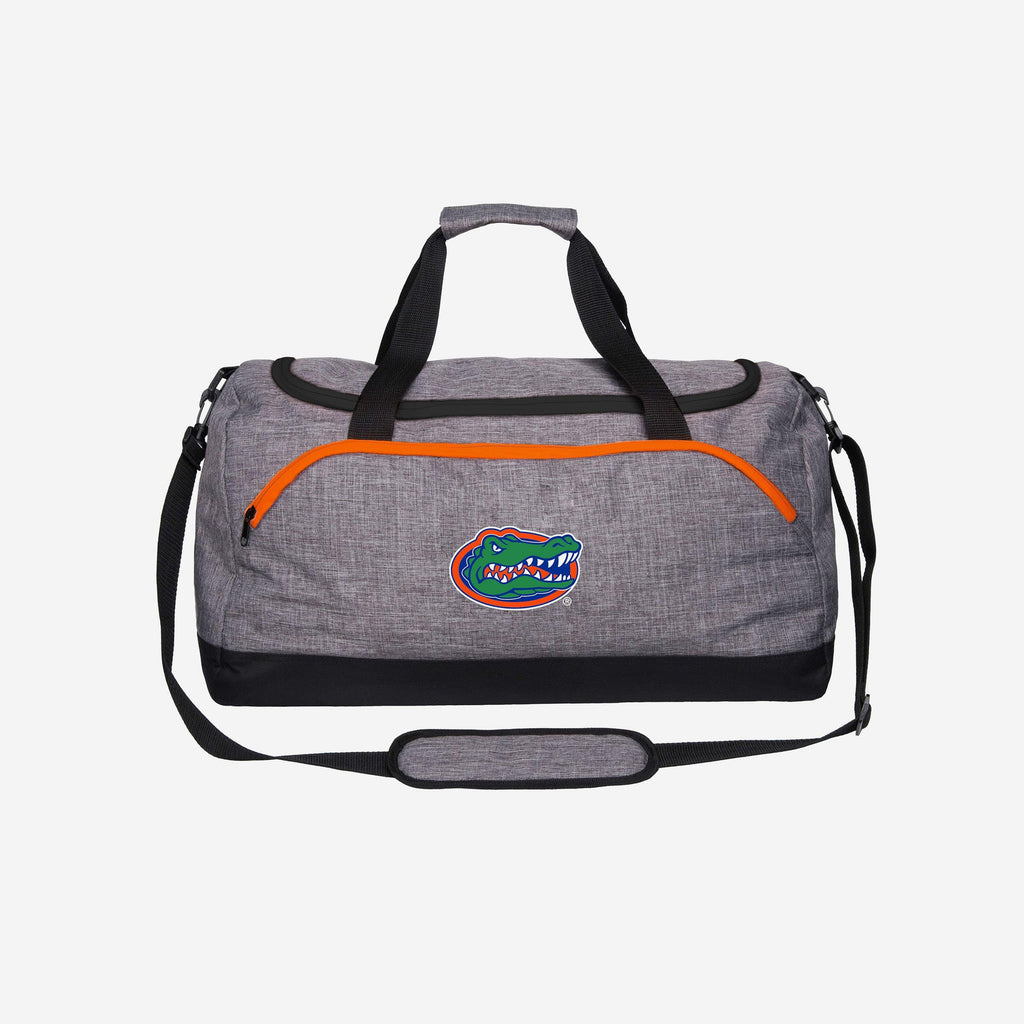 Florida Gators Heather Grey Bold Color Duffle Bag FOCO - FOCO.com