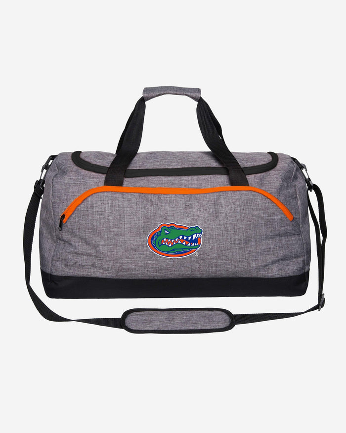 Florida Gators Heather Grey Bold Color Duffle Bag FOCO - FOCO.com