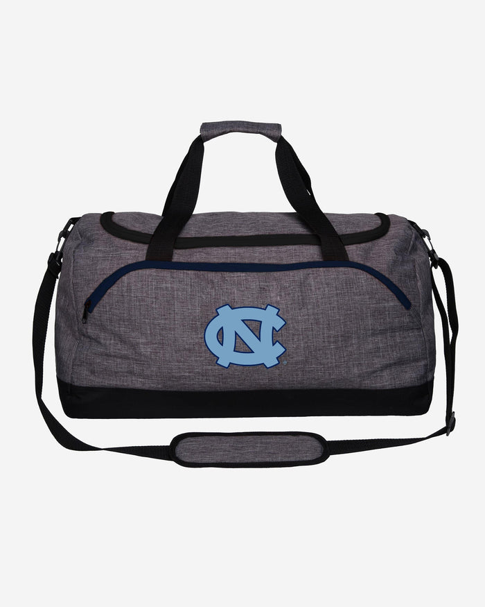 North Carolina Tar Heels Heather Grey Bold Color Duffle Bag FOCO - FOCO.com