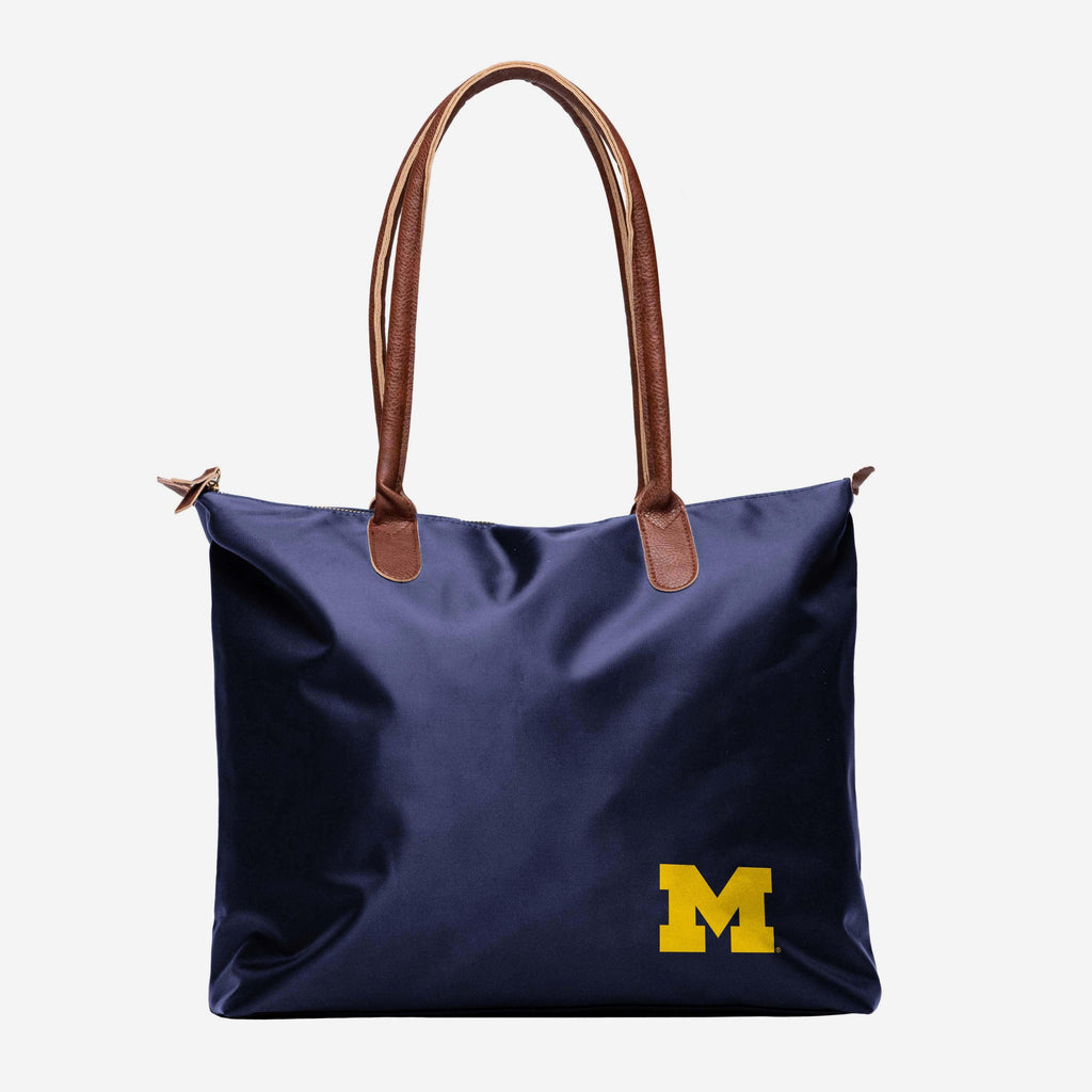 Michigan Wolverines Bold Color Tote Bag FOCO - FOCO.com