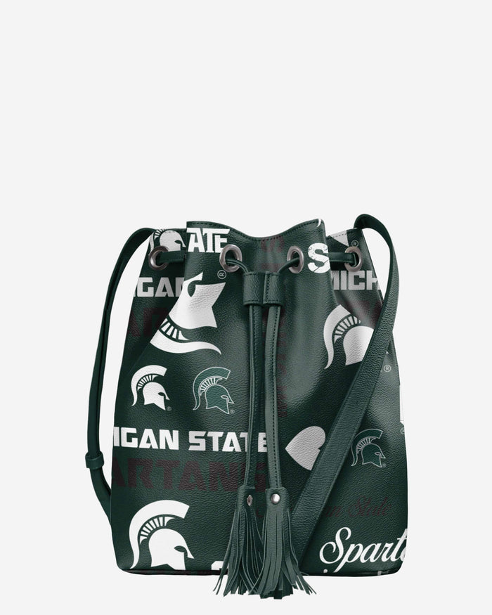 Michigan State Spartans Logo Love Cinch Purse FOCO - FOCO.com