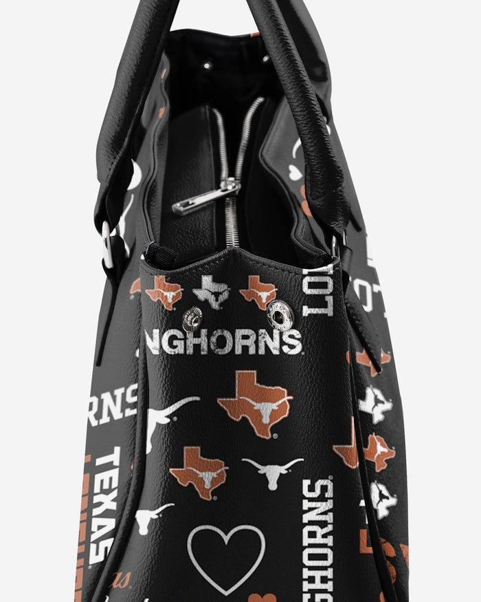 Texas Longhorns Logo Love Purse FOCO - FOCO.com