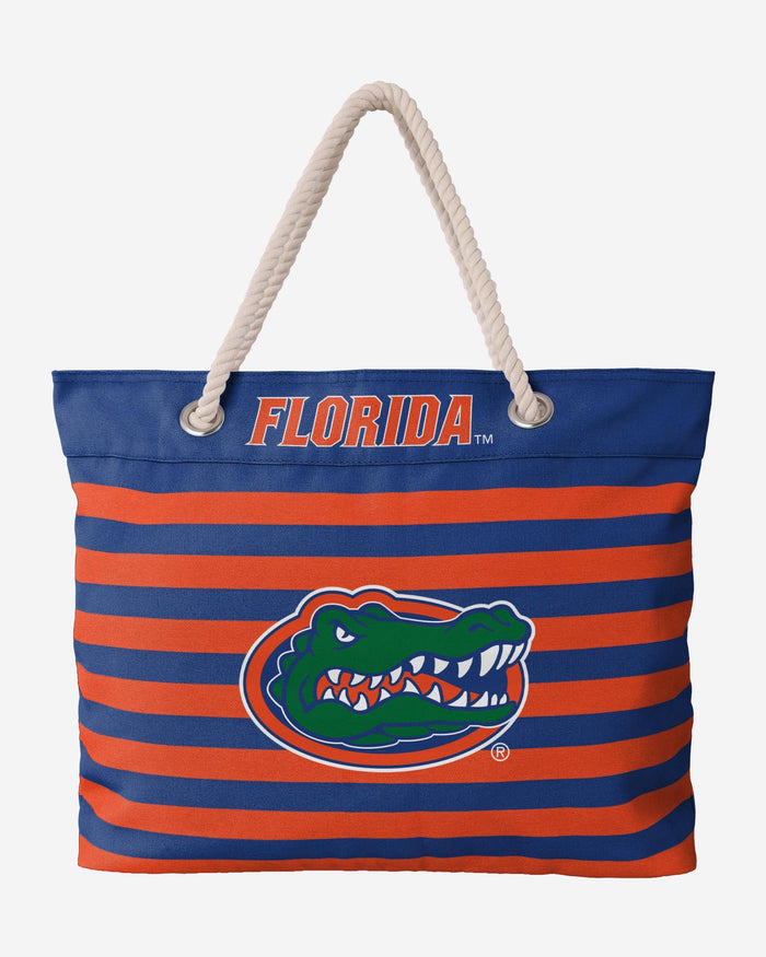 Florida Gators Nautical Stripe Tote Bag FOCO - FOCO.com