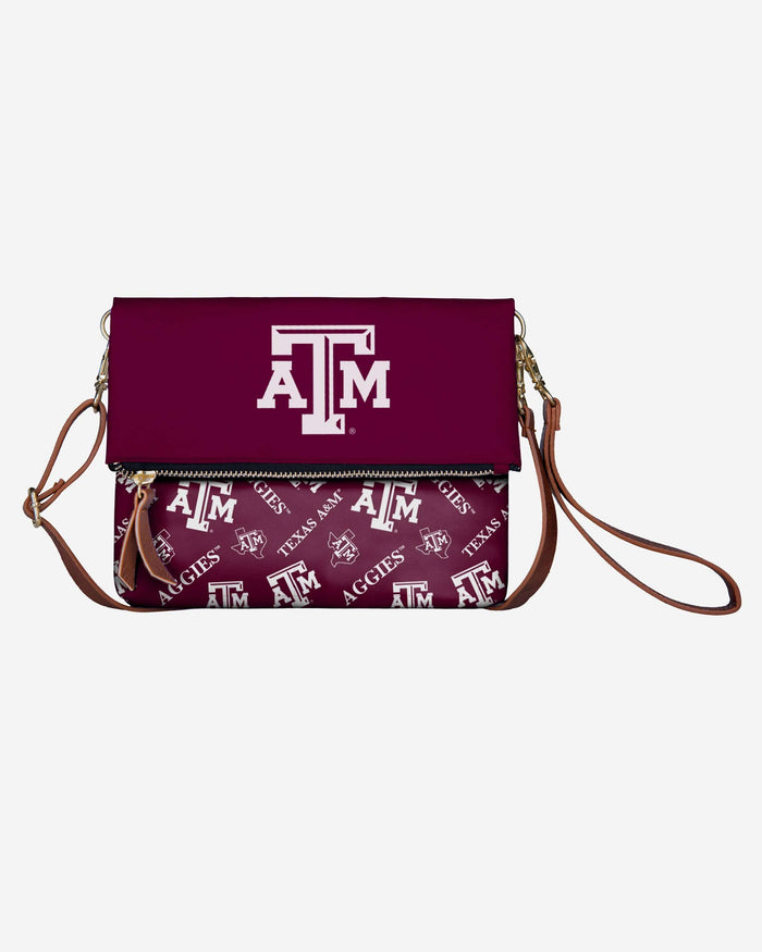 Texas A&M Aggies Printed Collection Foldover Tote Bag FOCO - FOCO.com