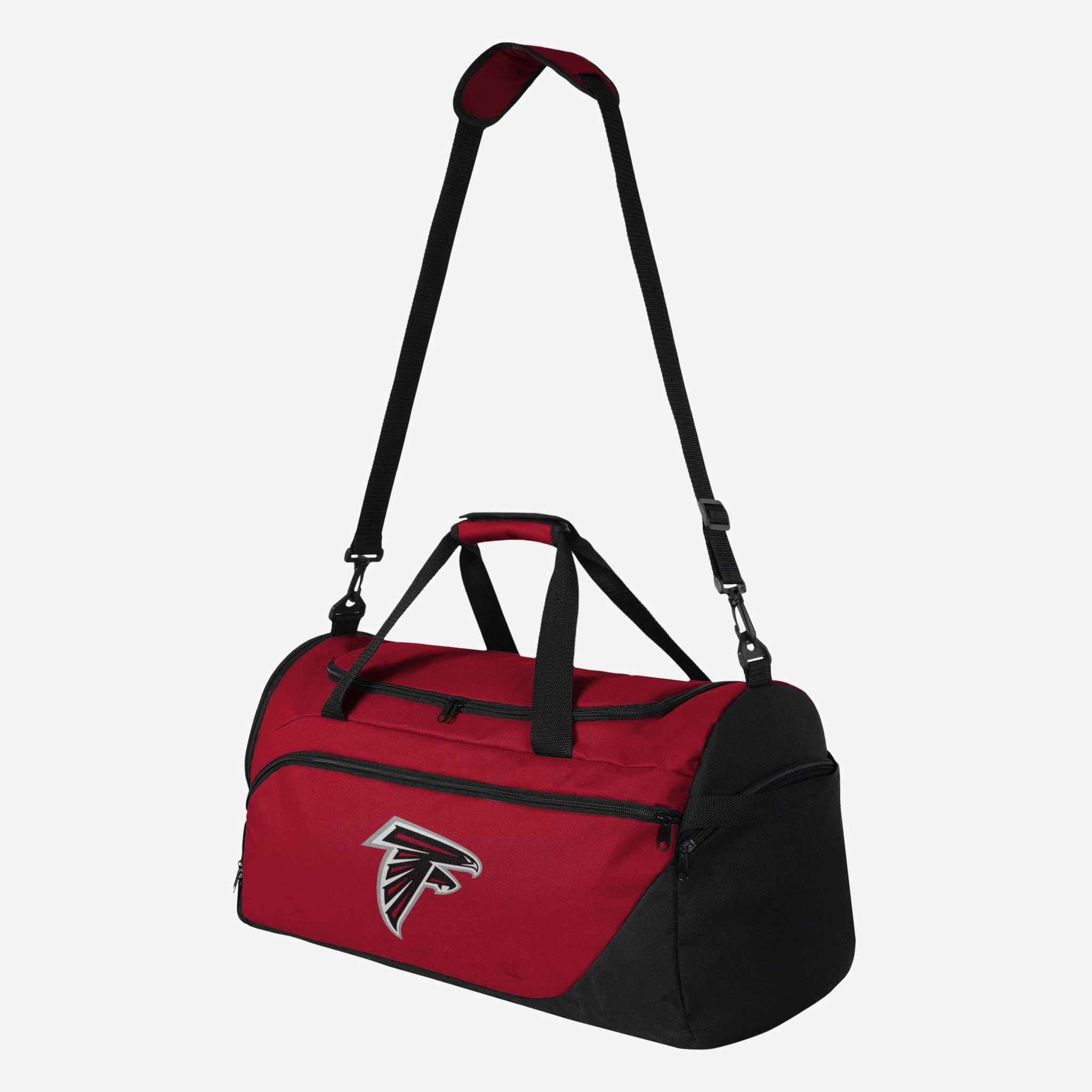 FOCO Atlanta Falcons NFL Solid Big Logo Duffle Bag
