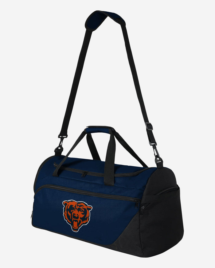 Chicago Bears Solid Big Logo Duffle Bag FOCO - FOCO.com