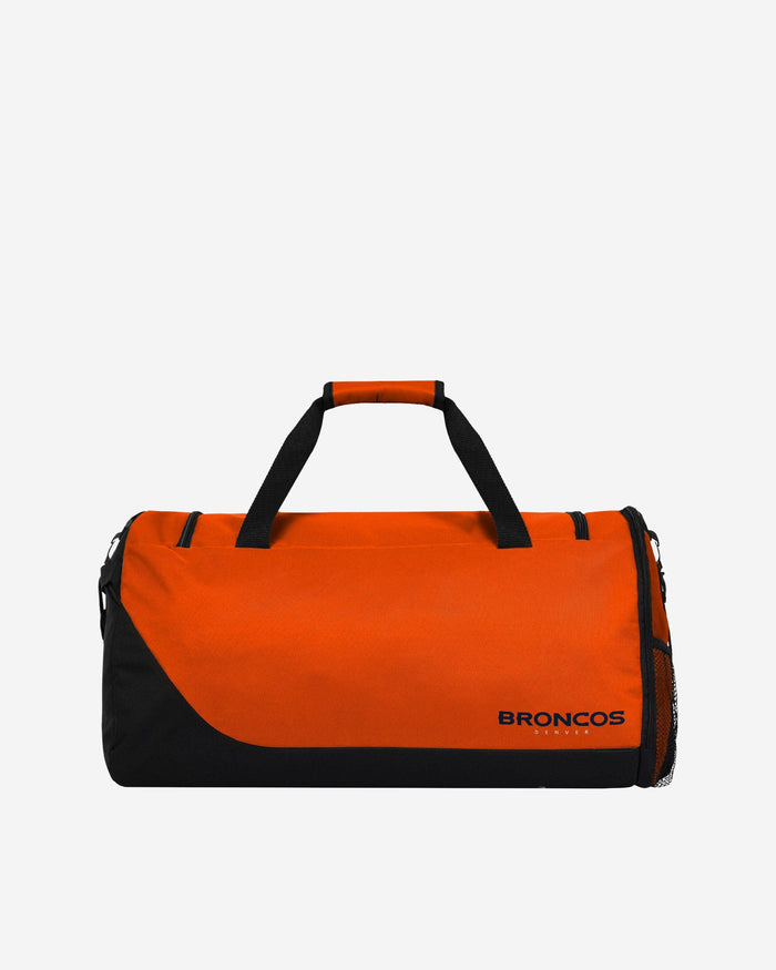 Denver Broncos Solid Big Logo Duffle Bag FOCO - FOCO.com