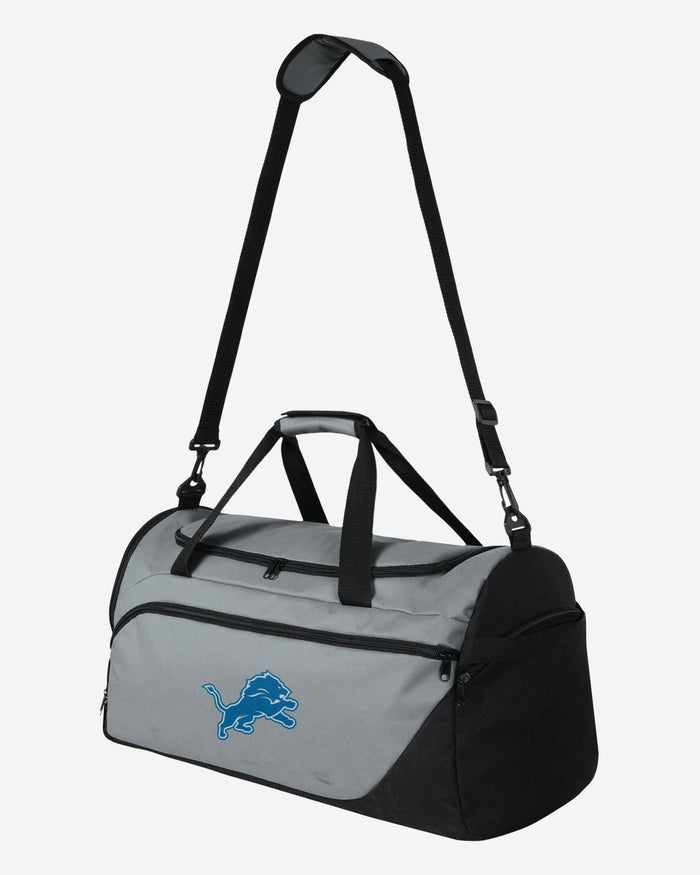 Detroit Lions Solid Big Logo Duffle Bag FOCO - FOCO.com