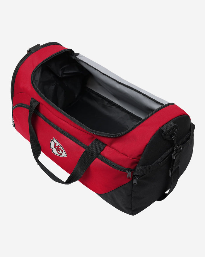 Kansas City Chiefs Solid Big Logo Duffle Bag FOCO - FOCO.com
