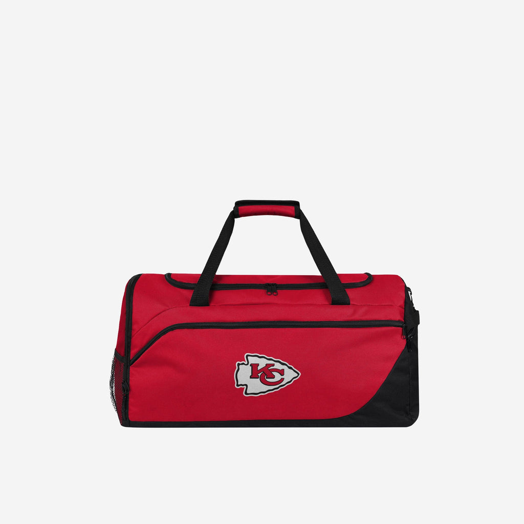 Kansas City Chiefs Solid Big Logo Duffle Bag FOCO