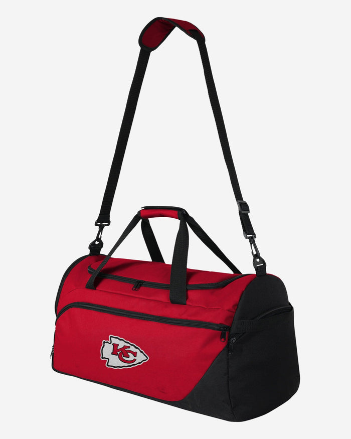 Kansas City Chiefs Solid Big Logo Duffle Bag FOCO - FOCO.com