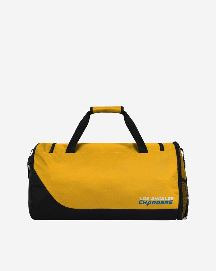 Los Angeles Chargers Solid Big Logo Duffle Bag FOCO - FOCO.com