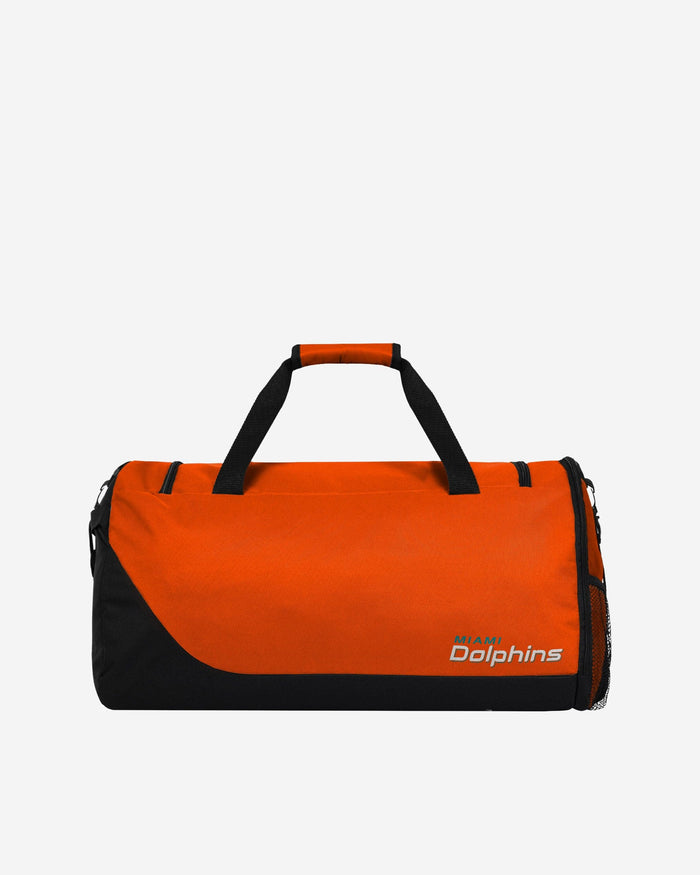Miami Dolphins Solid Big Logo Duffle Bag FOCO - FOCO.com