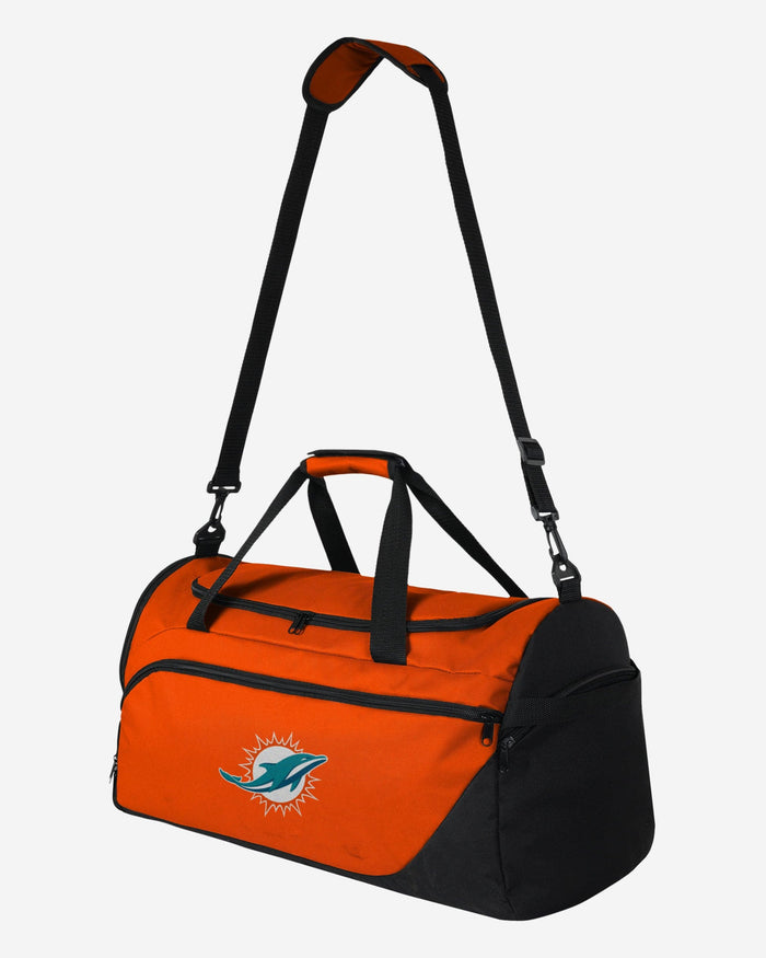 Miami Dolphins Solid Big Logo Duffle Bag FOCO - FOCO.com