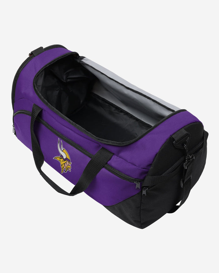 Minnesota Vikings Solid Big Logo Duffle Bag FOCO - FOCO.com