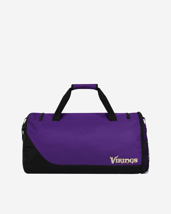 Minnesota Vikings Solid Big Logo Duffle Bag FOCO - FOCO.com