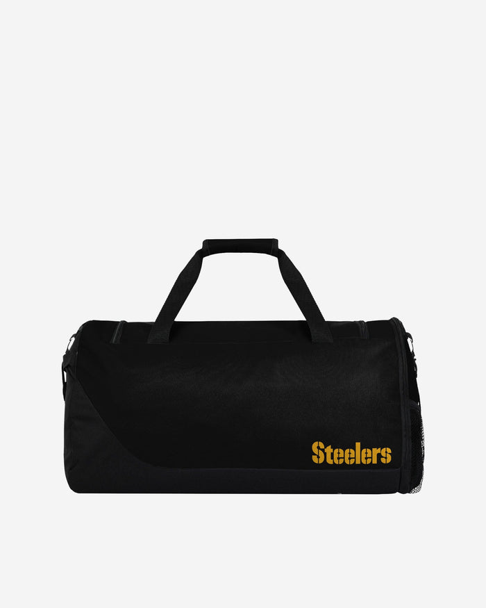 Pittsburgh Steelers Solid Big Logo Duffle Bag FOCO - FOCO.com