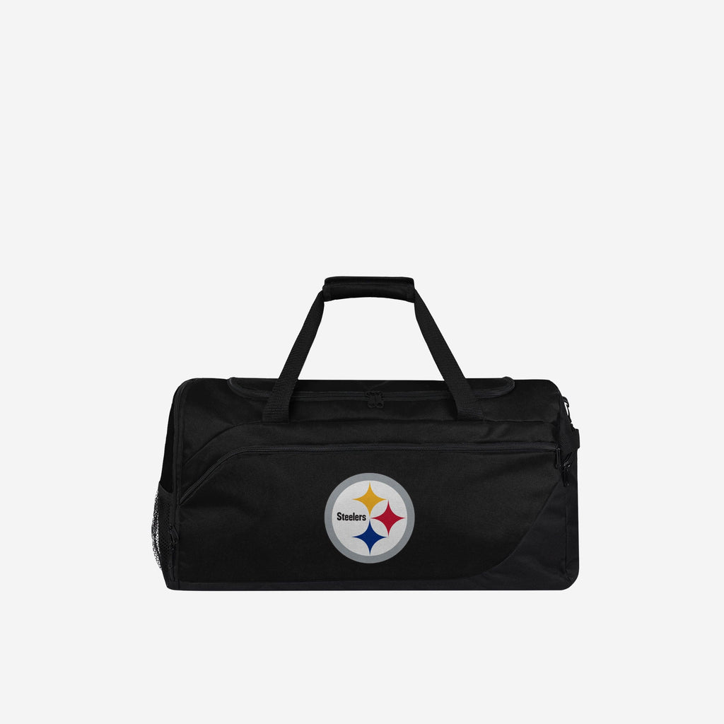 Pittsburgh Steelers Solid Big Logo Duffle Bag FOCO - FOCO.com