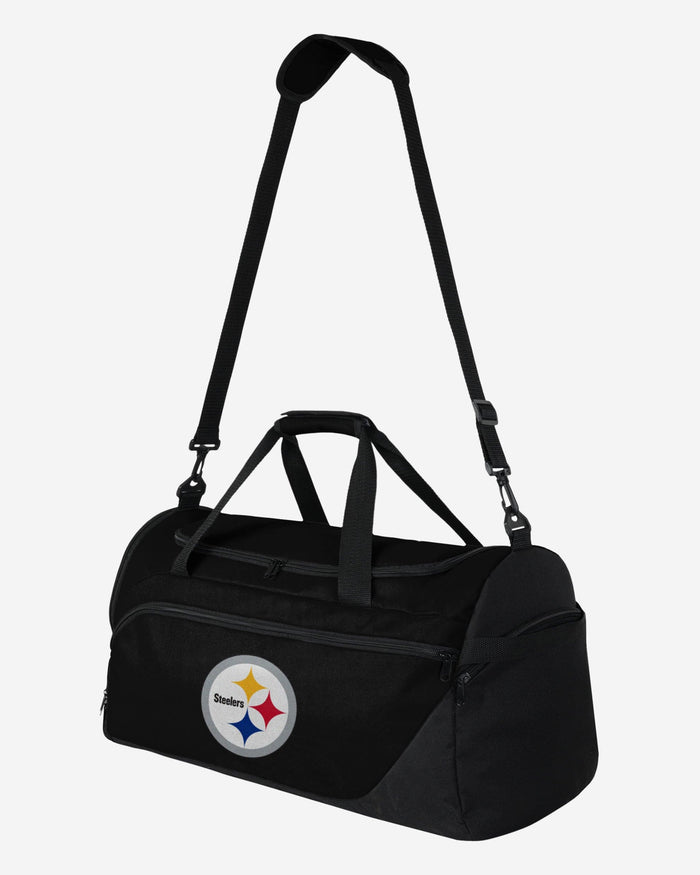 Pittsburgh Steelers Solid Big Logo Duffle Bag FOCO - FOCO.com
