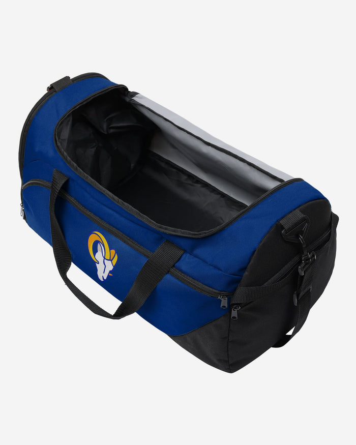 Los Angeles Rams Solid Big Logo Duffle Bag FOCO - FOCO.com