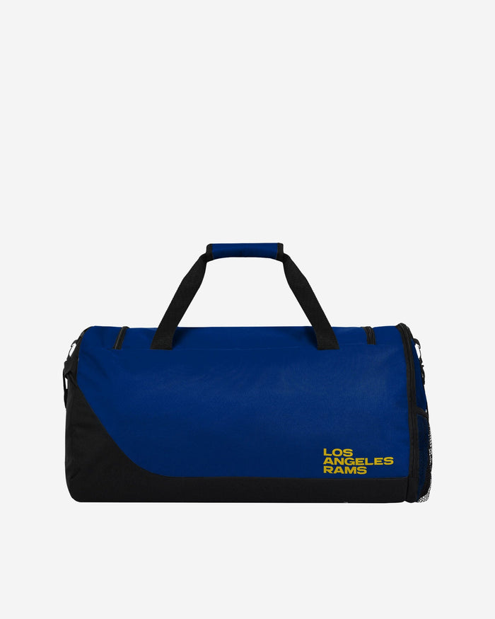 Los Angeles Rams Solid Big Logo Duffle Bag FOCO - FOCO.com