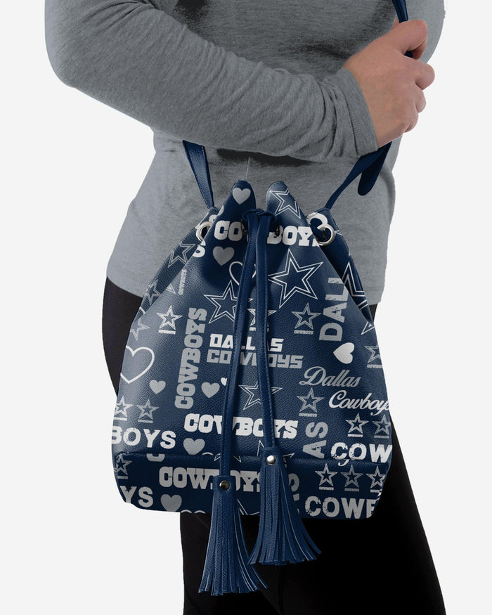 Dallas Cowboys Logo Love Cinch Purse FOCO - FOCO.com