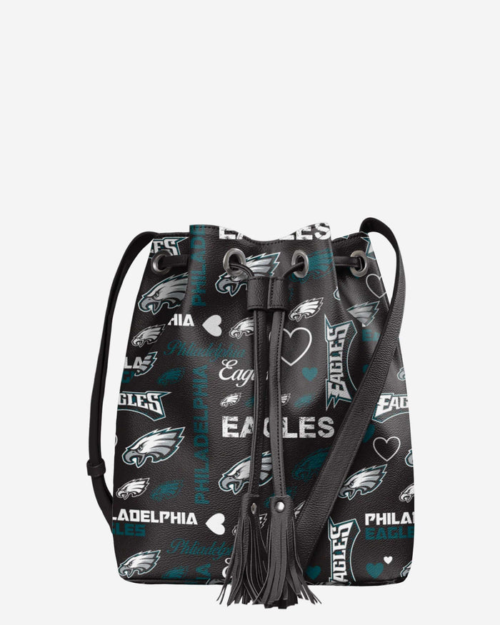 Philadelphia Eagles Logo Love Cinch Purse FOCO - FOCO.com