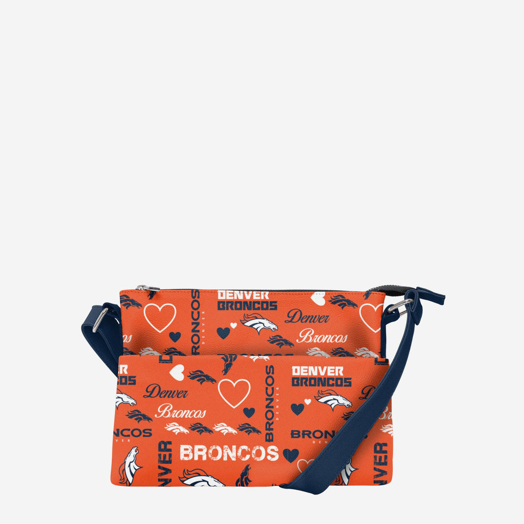 Denver Broncos Logo Love Crossbody Purse FOCO - FOCO.com