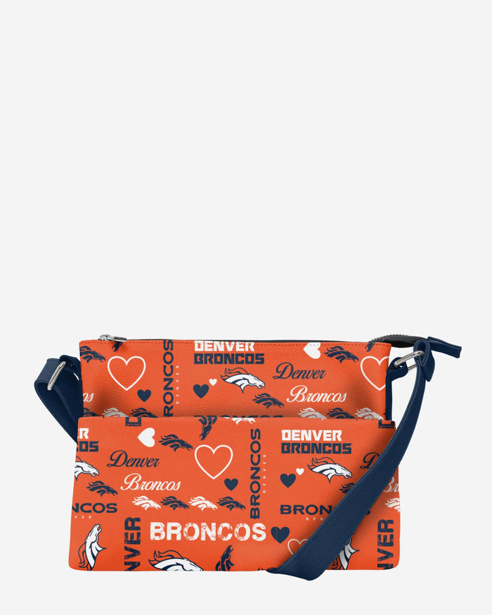 Denver Broncos Logo Love Crossbody Purse FOCO - FOCO.com