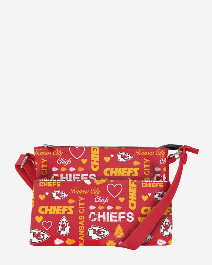 Kansas City Chiefs Logo Love Crossbody Purse FOCO - FOCO.com