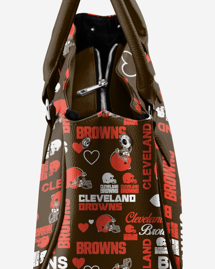 Cleveland Browns Logo Love Purse FOCO - FOCO.com