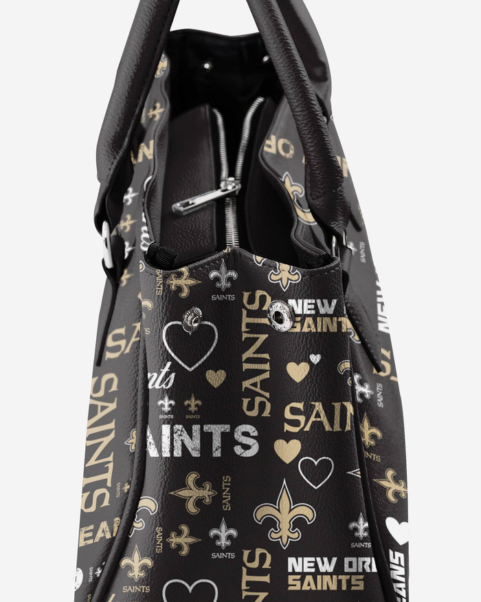 New Orleans Saints Logo Love Purse FOCO - FOCO.com