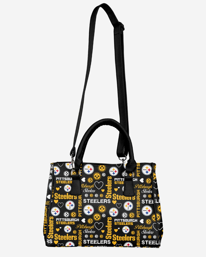 Pittsburgh Steelers Logo Love Purse FOCO - FOCO.com