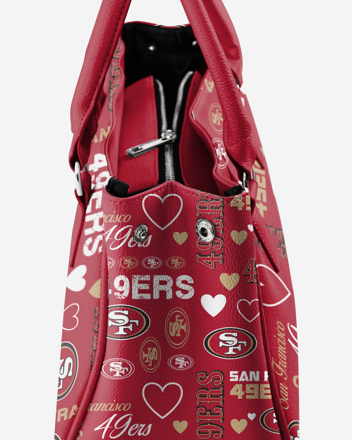 San Francisco 49ers Logo Love Purse FOCO - FOCO.com