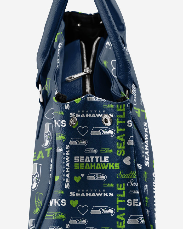 Seattle Seahawks Logo Love Purse FOCO - FOCO.com